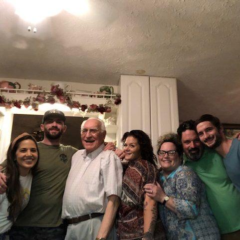 August 2020 - Carla's first time visiting Christiaan's family in Atlanta.