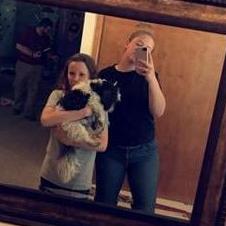 Zach, Ares (dog), and Rachael; (2019).