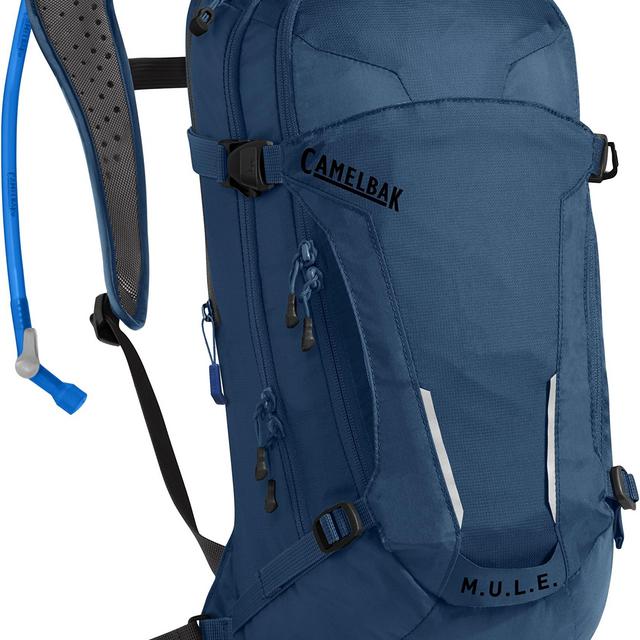 CamelBak M.U.L.E. Mountain Biking Hydration Backpack - Easy Refilling Hydration Backpack - Magnetic Tube Trap - 100 oz.