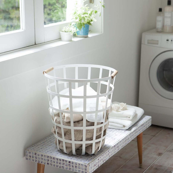 Yamazaki Home Tosca Laundry Basket - Thumbnail 4