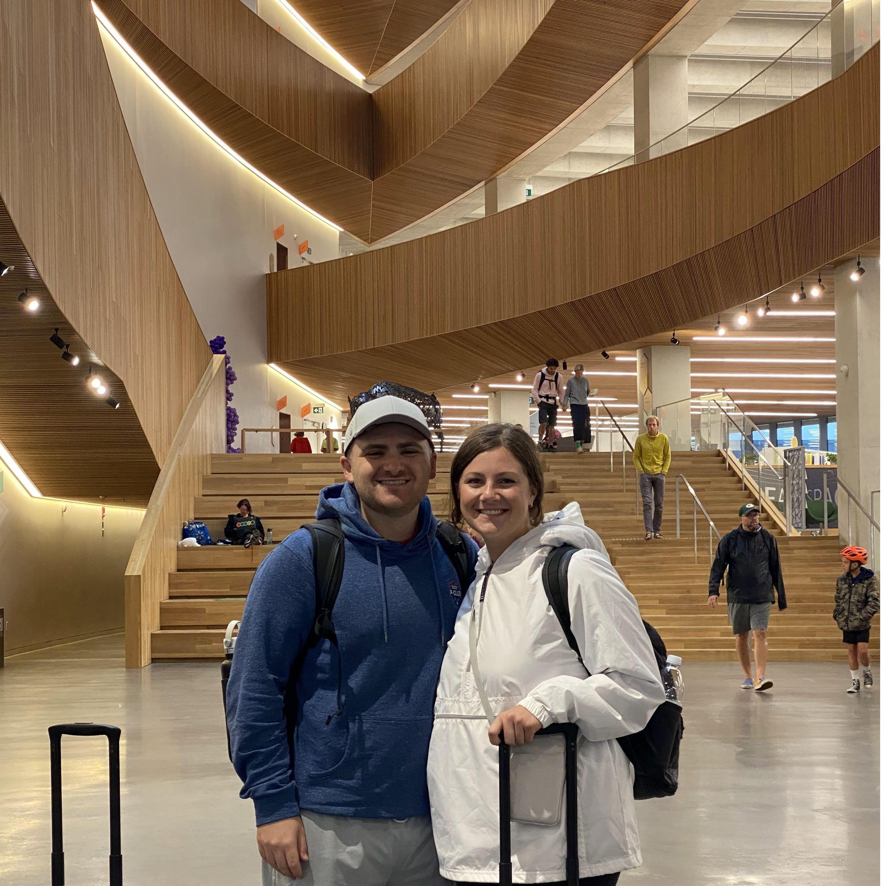 August 2022: 8hr layover in Calgary, before heading to London!