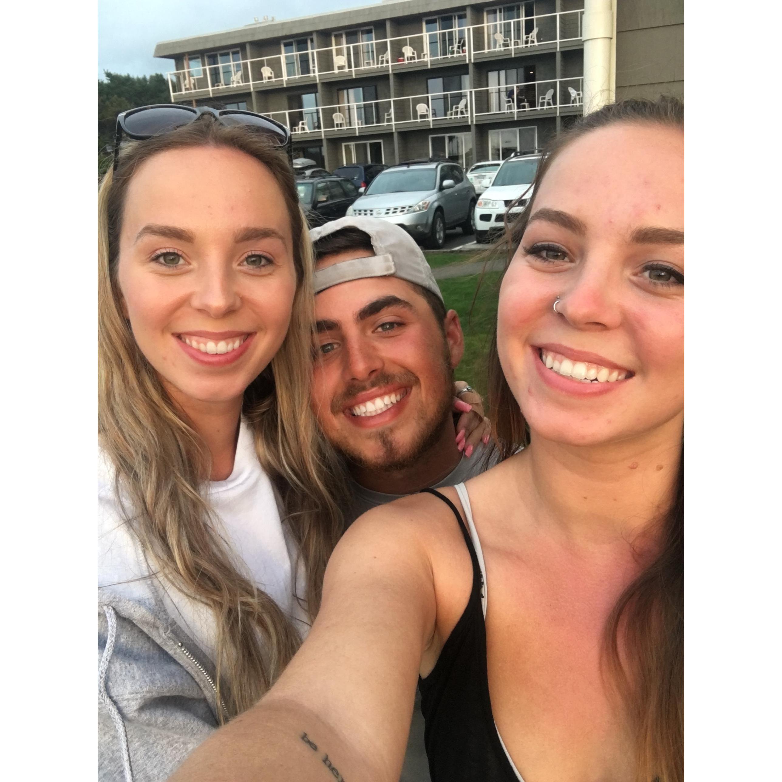 Madison loves to 3rd wheel