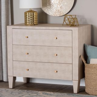 Leyna Modern 3-Drawer Storage Cabinet