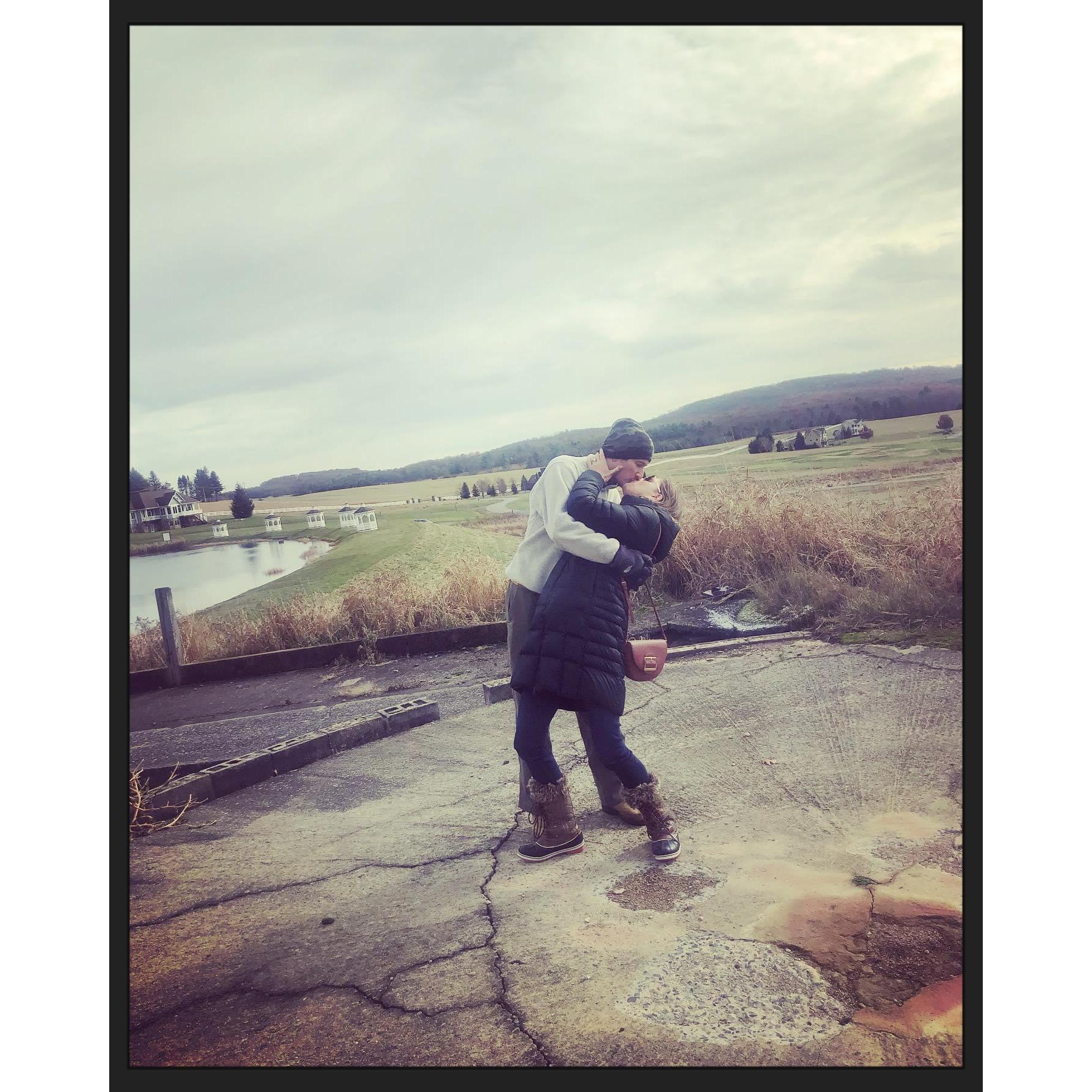 When we found our venue!