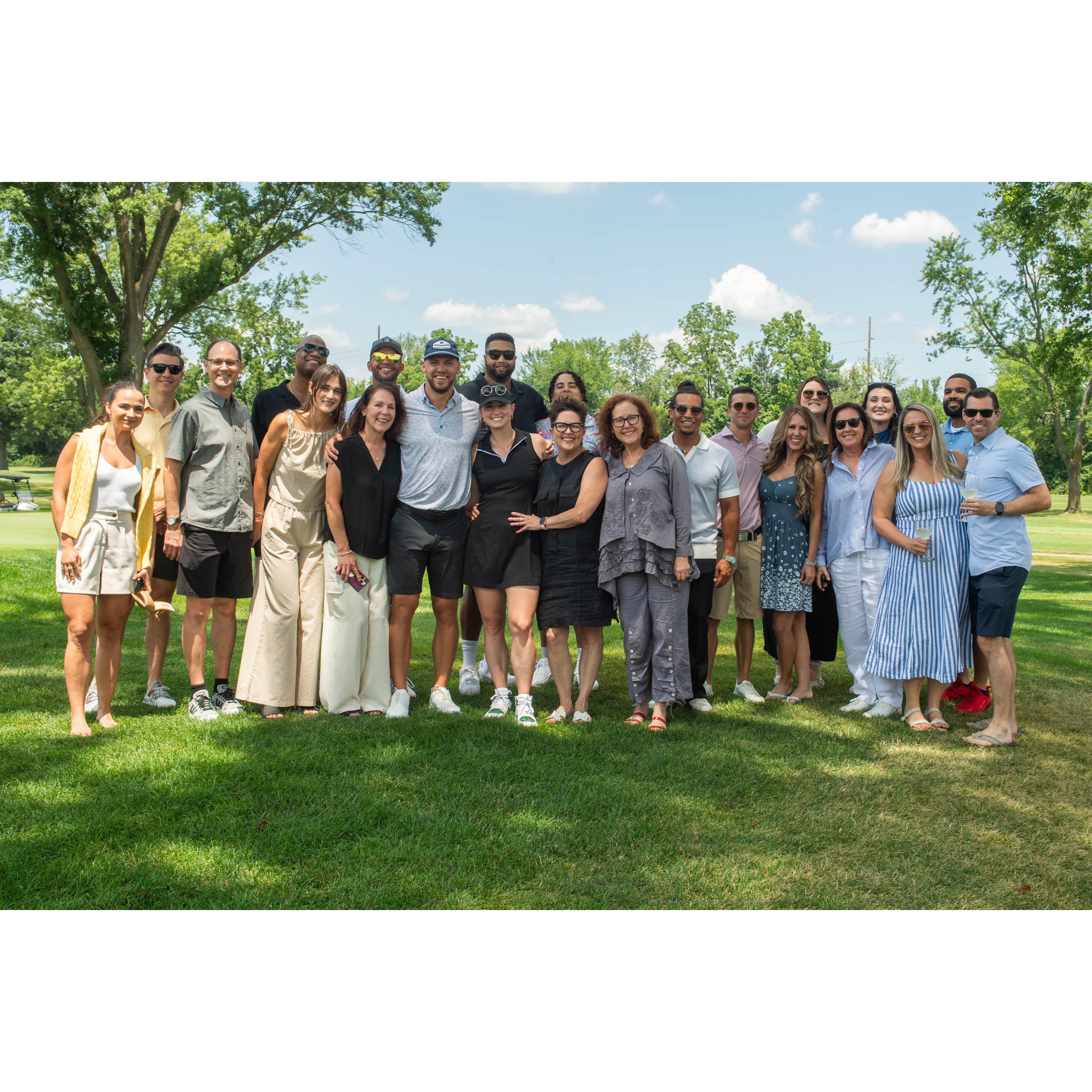 Engagement celebration with local friends and family!