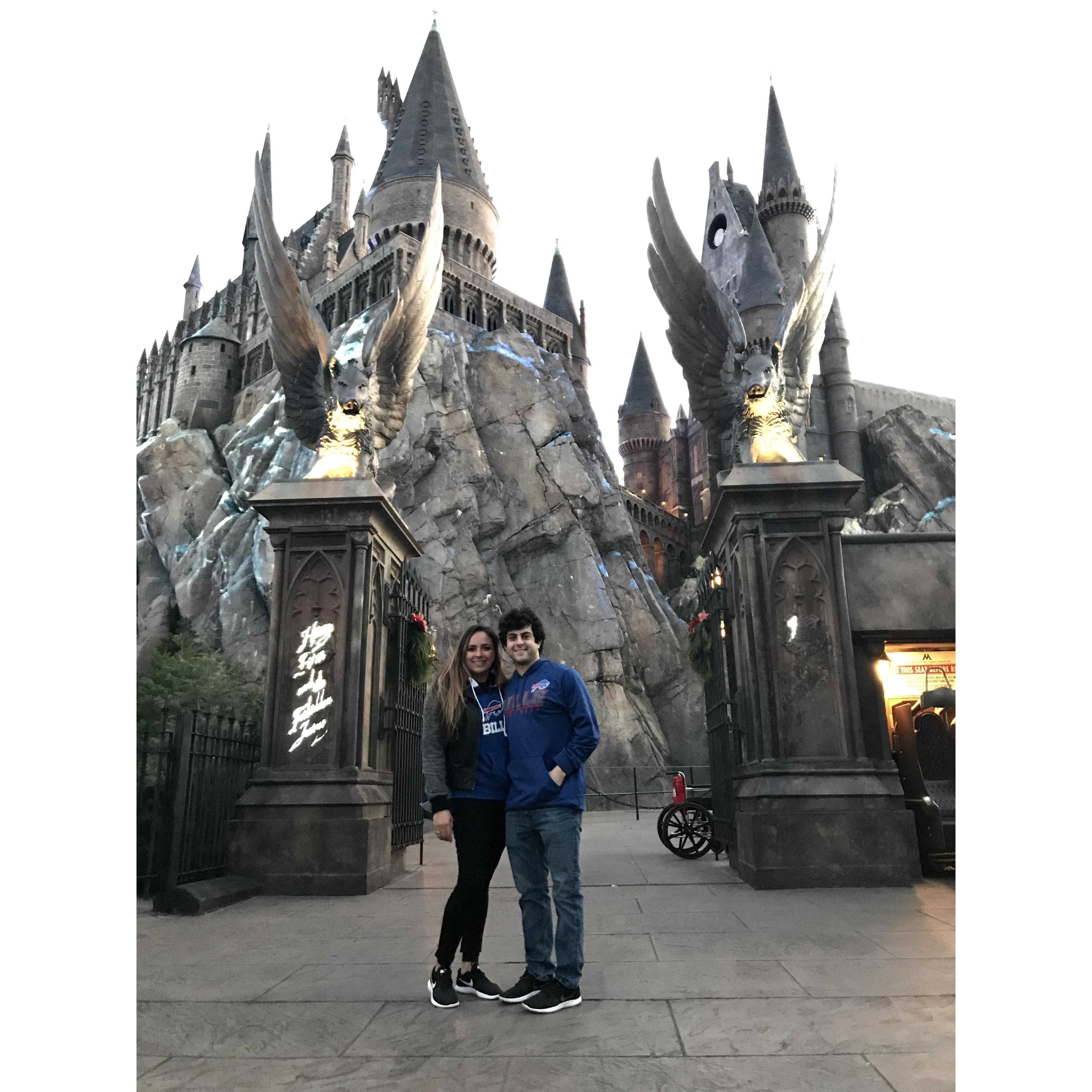 Harry Potter World at Universal Studios in Orlando, Florida