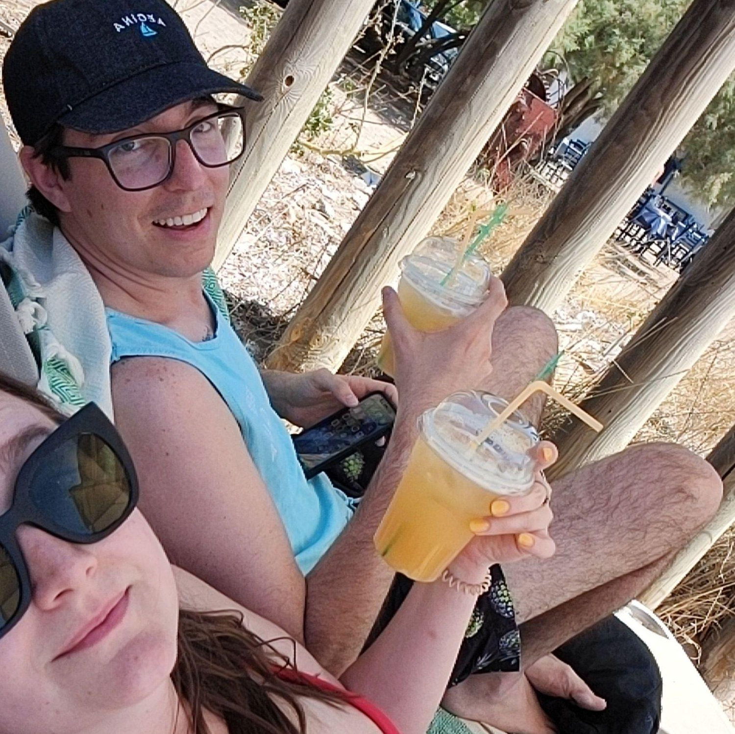 Nothing says "Temple of Poseidon" quite like a Mai Tai.