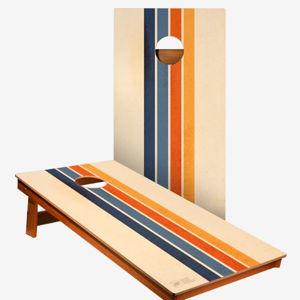 Vintage Stripes Backyard 2400 Cornhole Boards