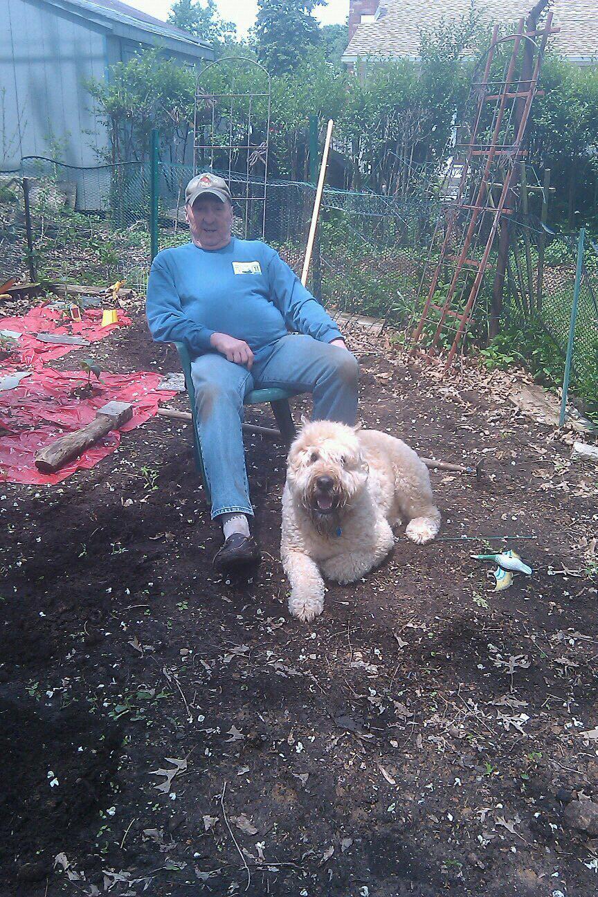 Grady and Dad!