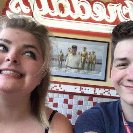 The first picture we ever took together