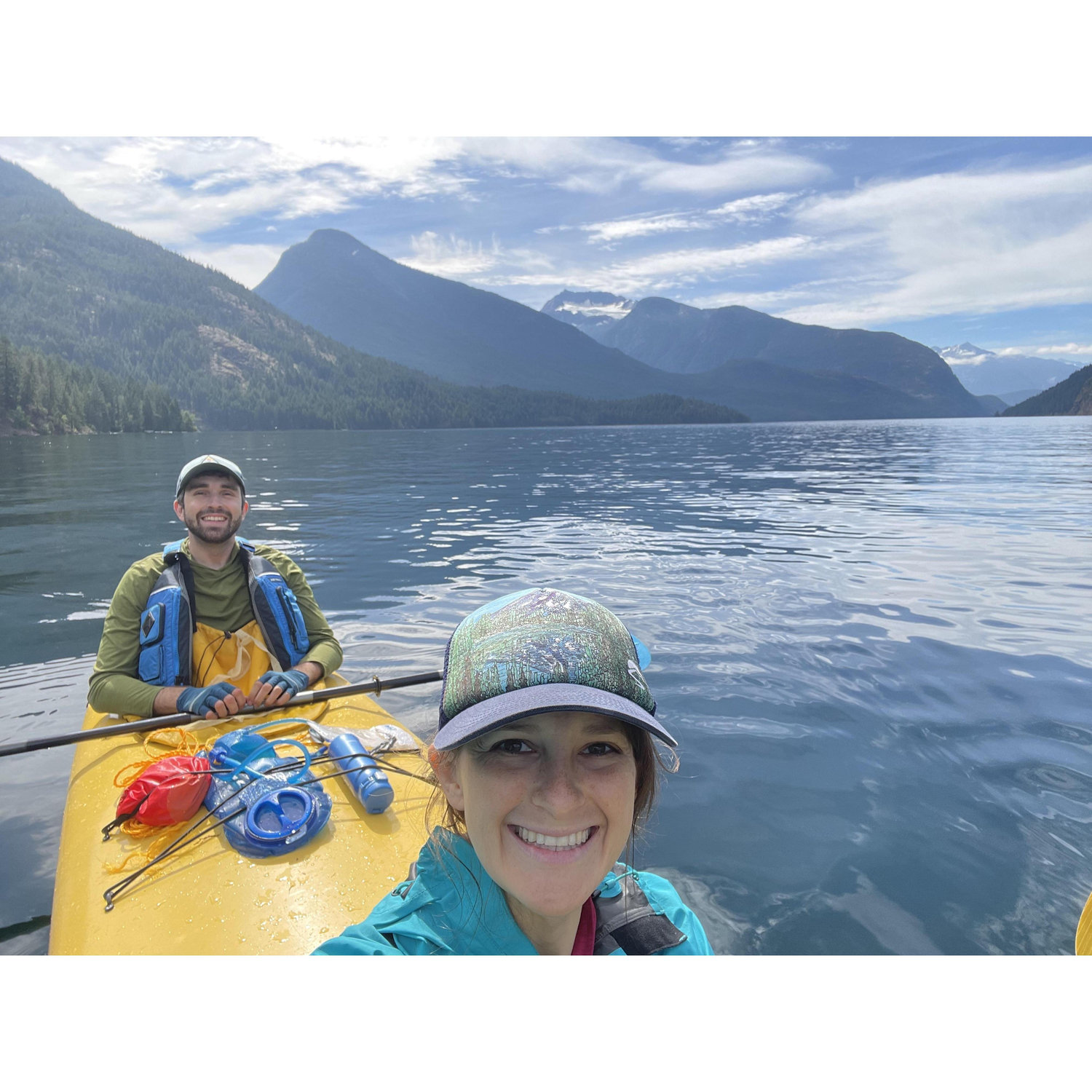 5-day kayaking trip in the North Cascades