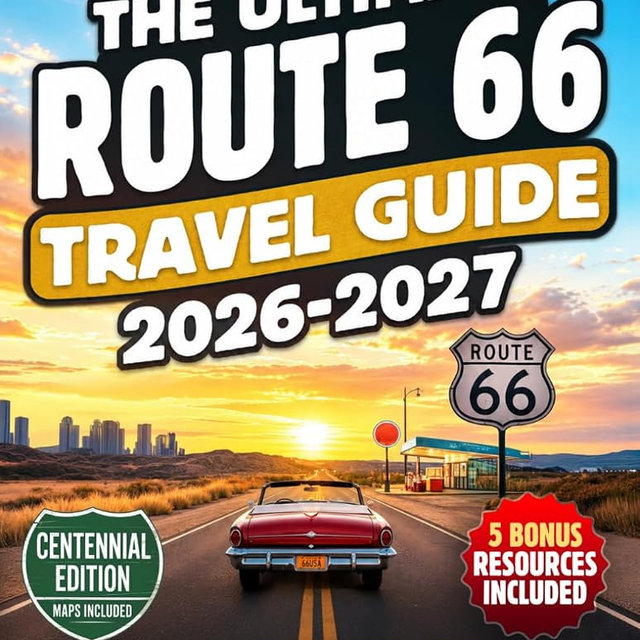 The Ultimate Route 66 Travel Guide 2026: The Mother Road Trip Handbook. Comprehensive Maps, Iconic Landmarks, Hidden Gems & Budget Tips. Chicago to Santa Monica: Your Complete USA Highway Itinerary
