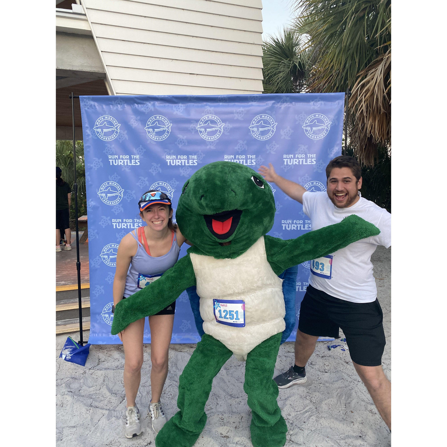 Mote Marine Run for the Turtles 5k on Siesta Key Beach