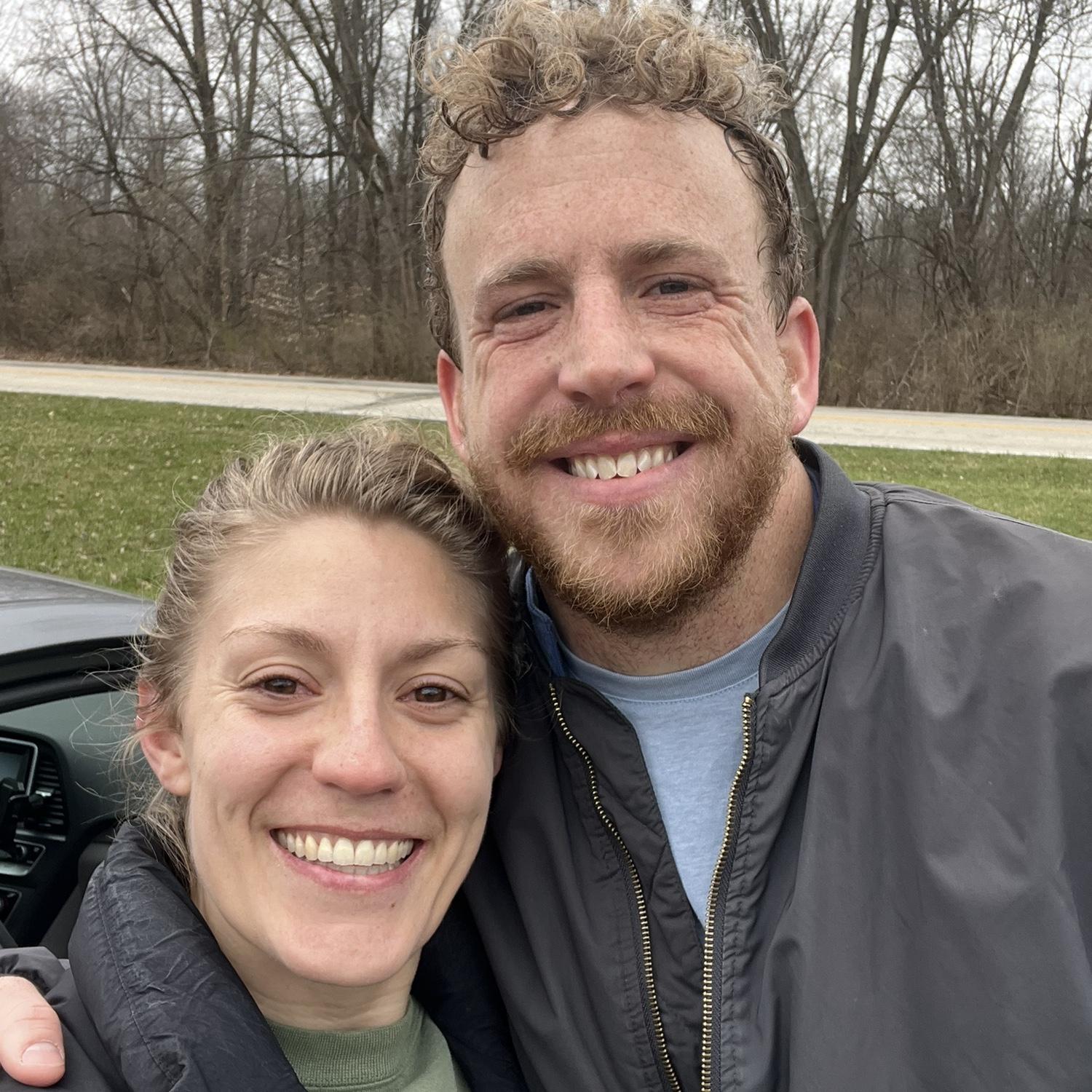After Daniel’s first 22 mile run in training, Jackie was so proud!