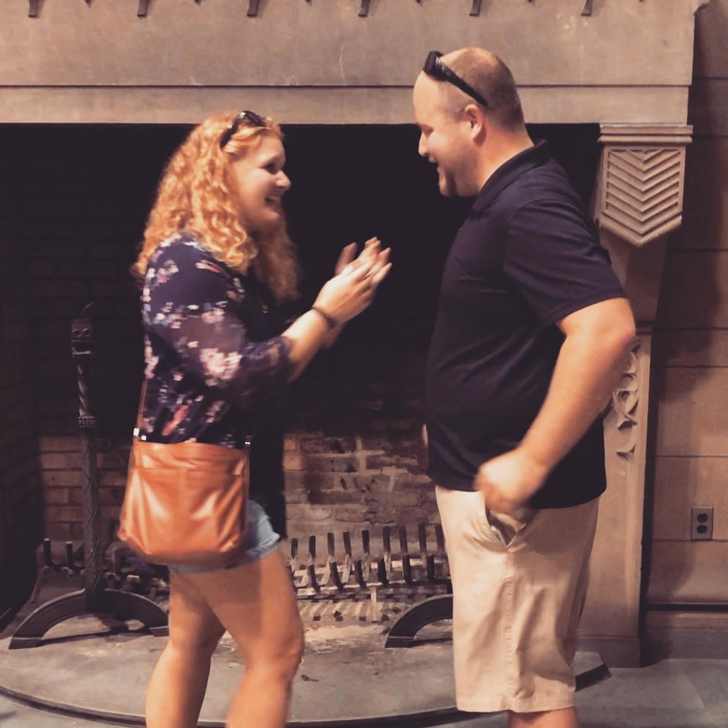 The day we got engaged!!  9/21/2019
