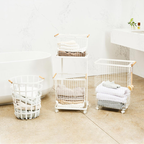 Yamazaki Home Tosca Laundry Basket - Thumbnail 4