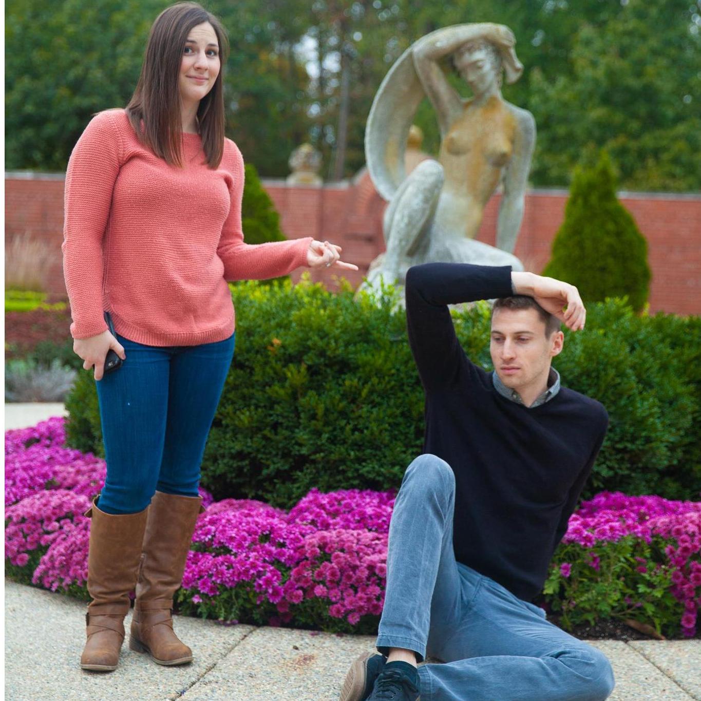 Here's one of the best from our engagement photos.