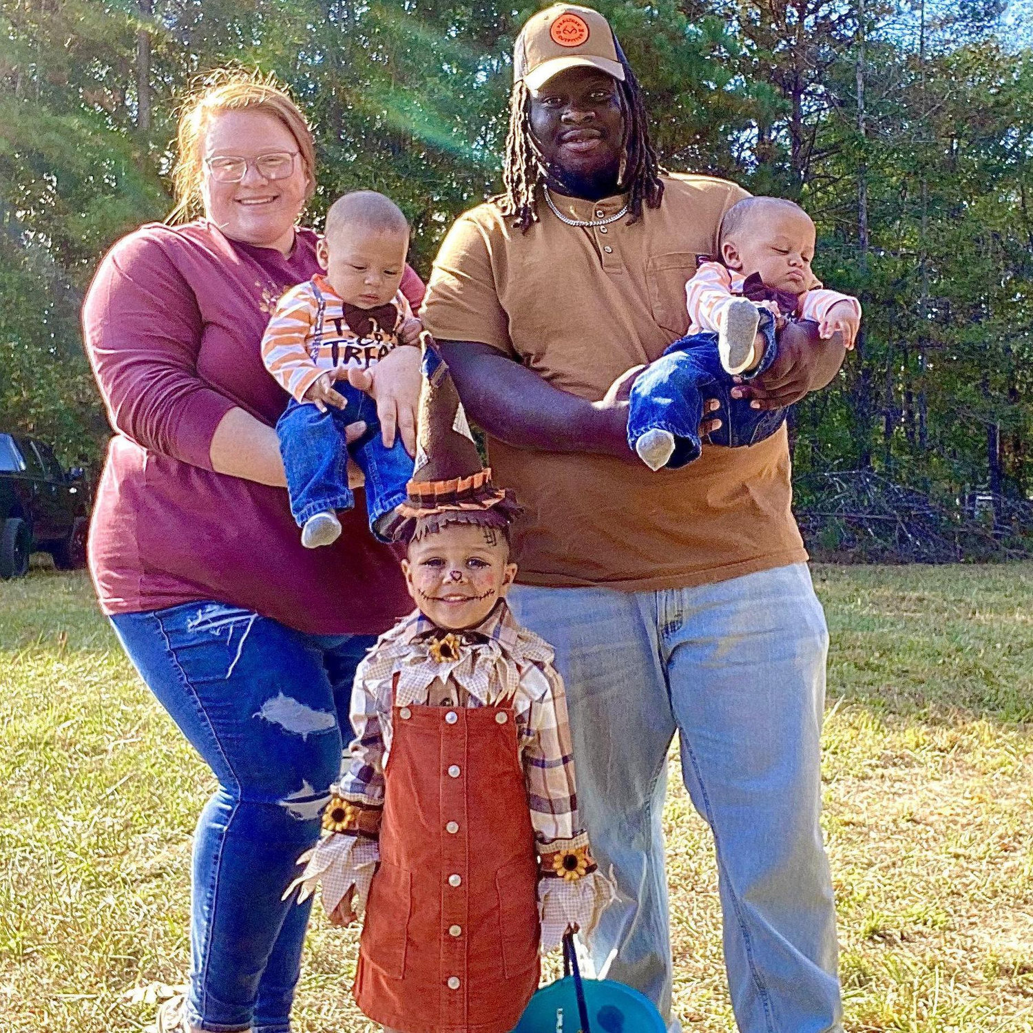 First Halloween with the Twins!