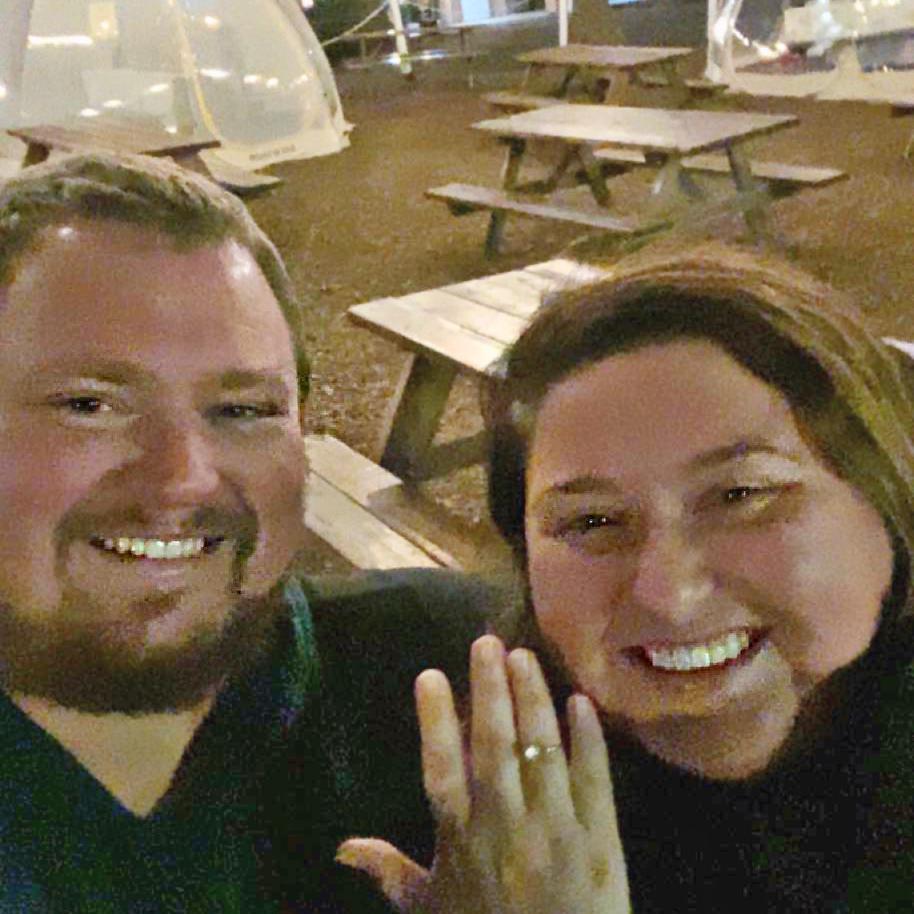 She said yes!