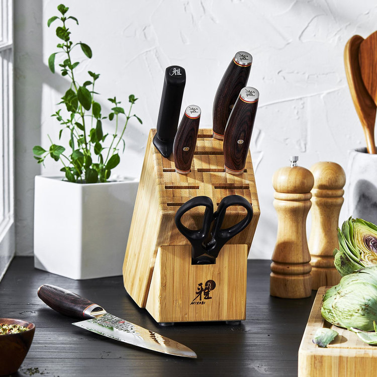 Miyabi, Artisan 7-Piece Knife Block Set | Zola