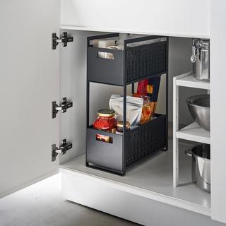 Tower 2-Tier Cabinet Storage Basket