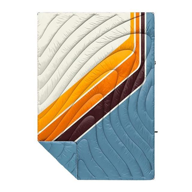 Rumpl The Original Puffy | Printed Outdoor Camping Blanket for Traveling, Picnics, Beach Trips, Concerts |Easy Rider, 1-Person