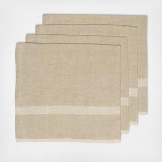 Laundered Linen Napkin, Set of 4