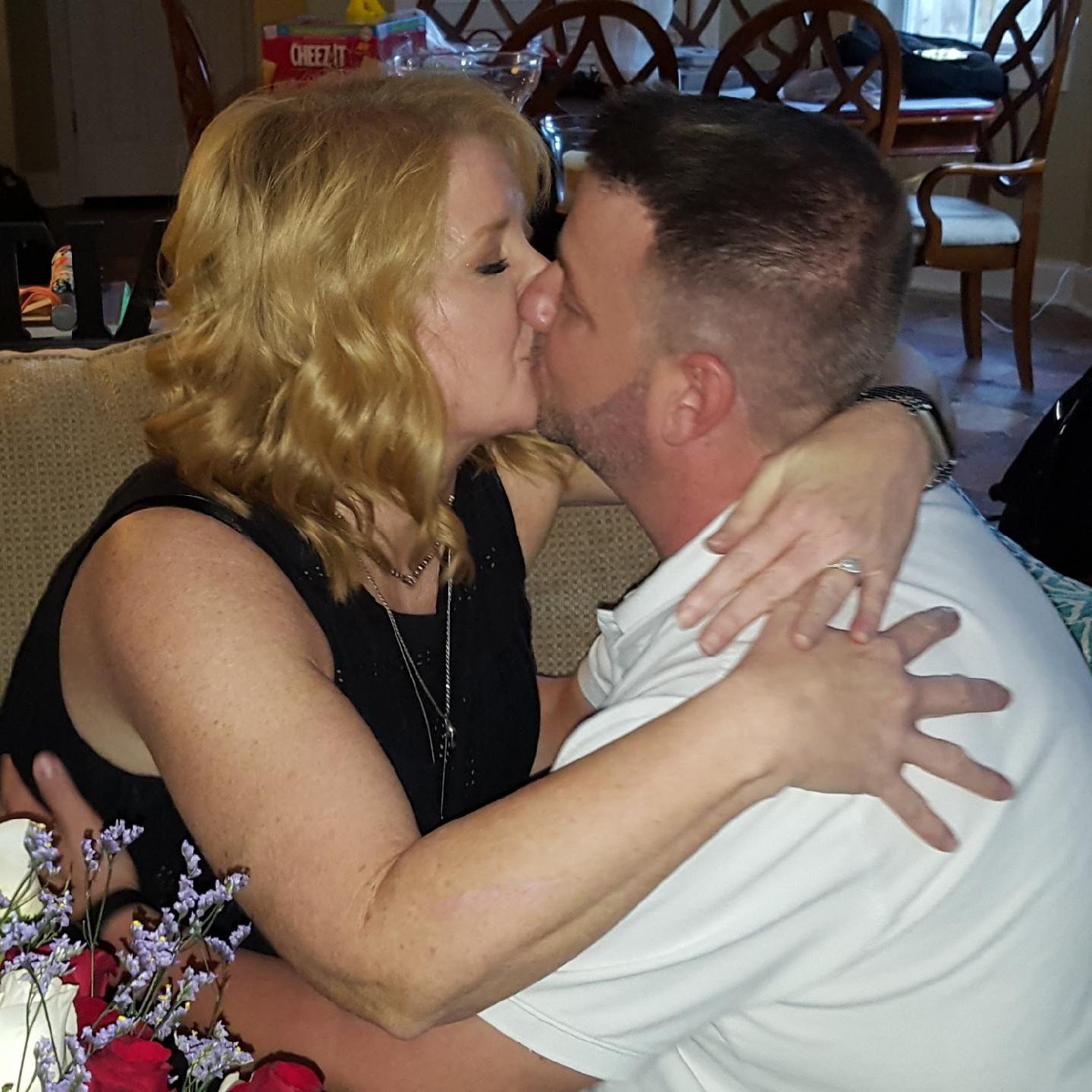 What a great moment together. Photo credits to Diedre Miller.