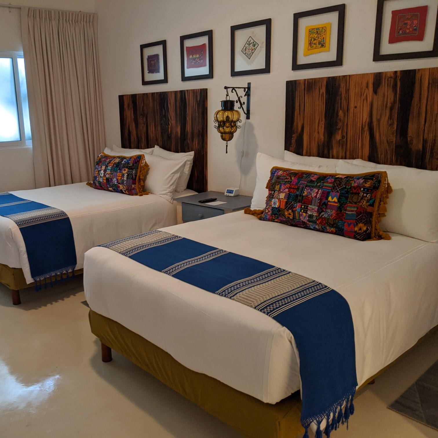 Penthouse: room with double beds