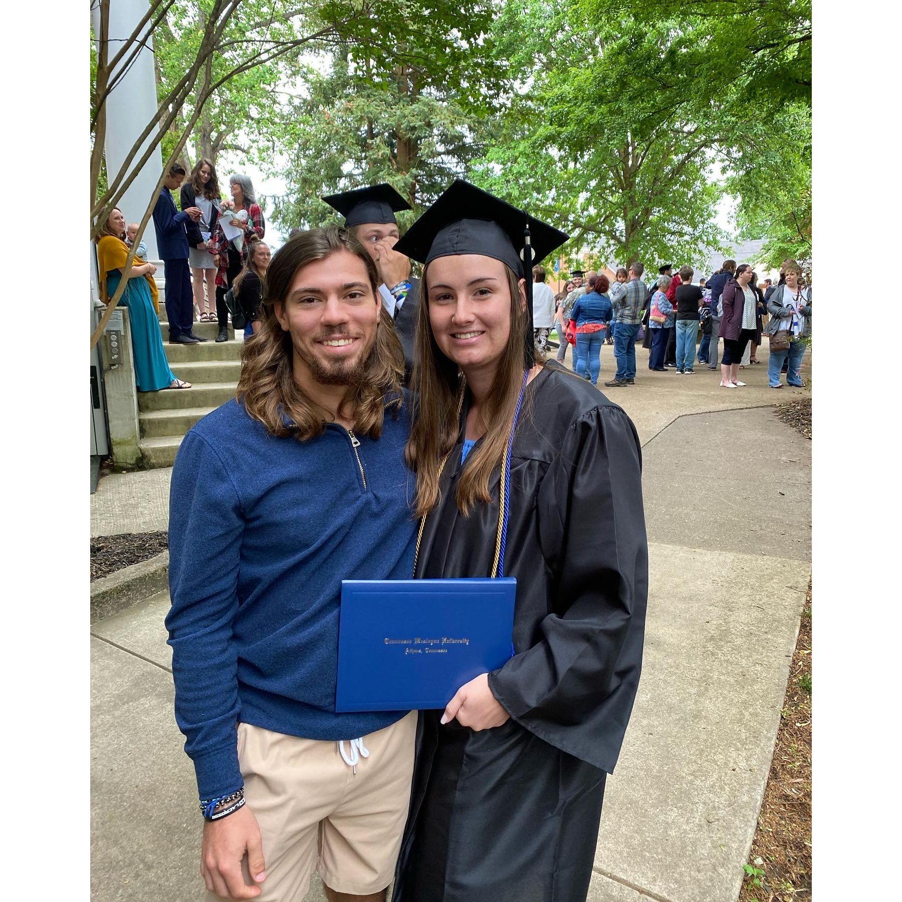 Lorna's TWU graduation!