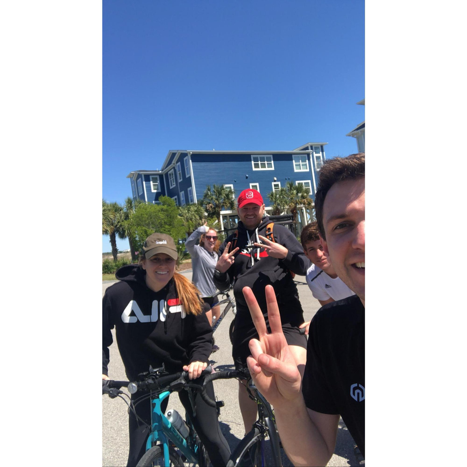 Biker gang in Holden Beach!
