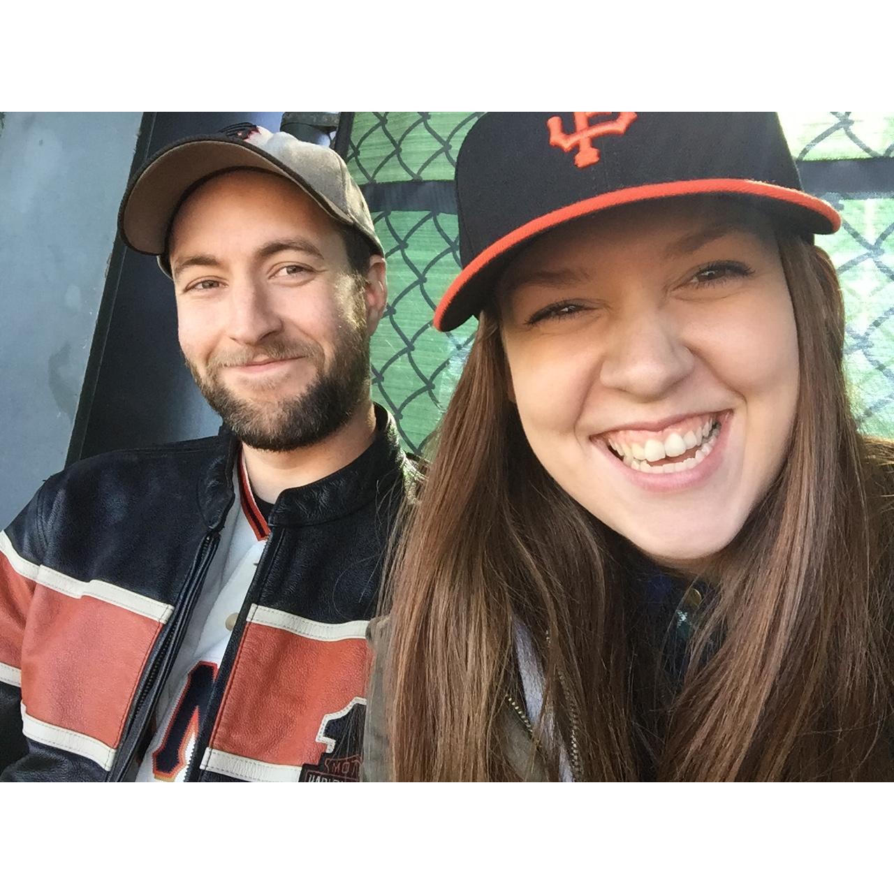 First Giants Game - October 1st, 2016