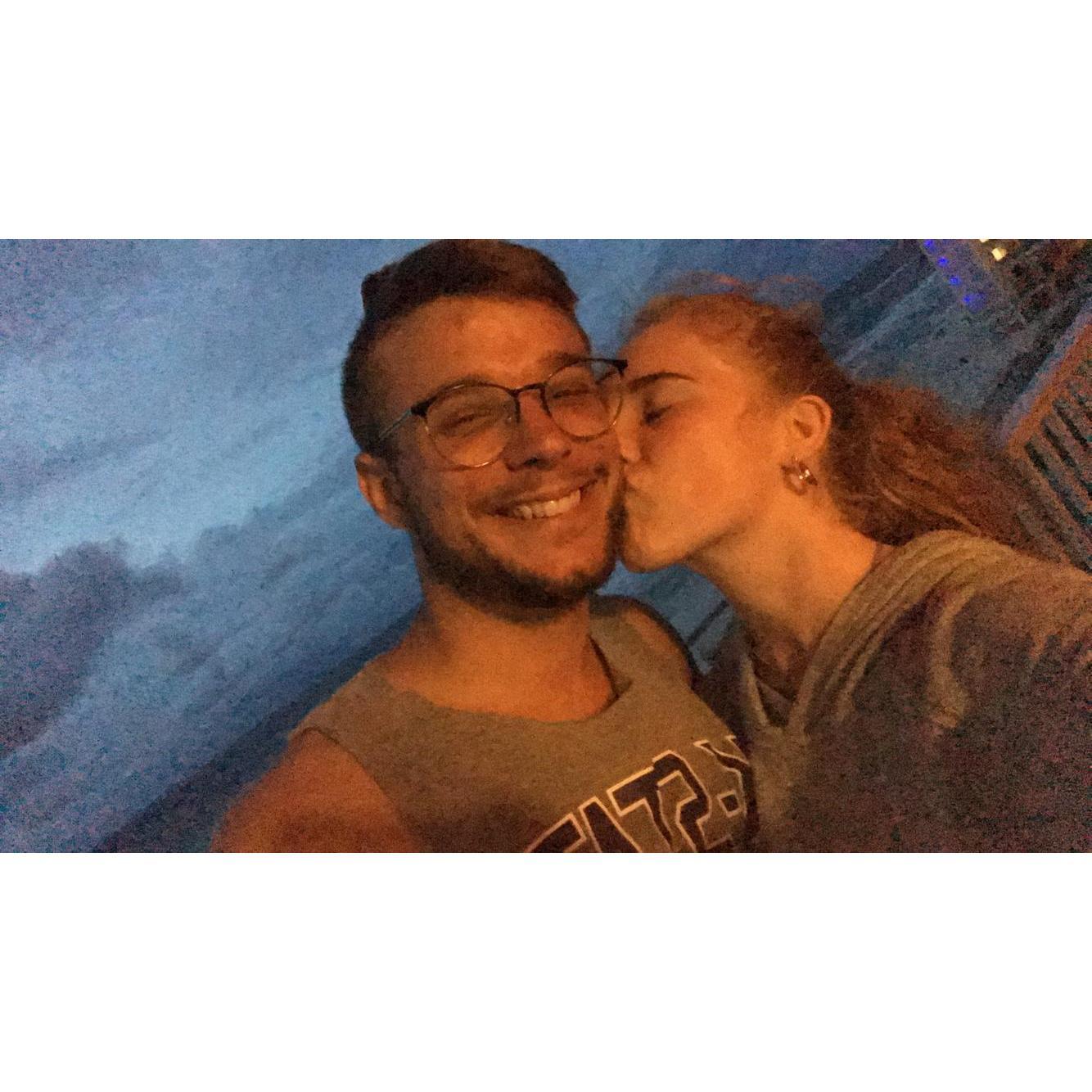Panama City Beach, first time saying I love you on this trip