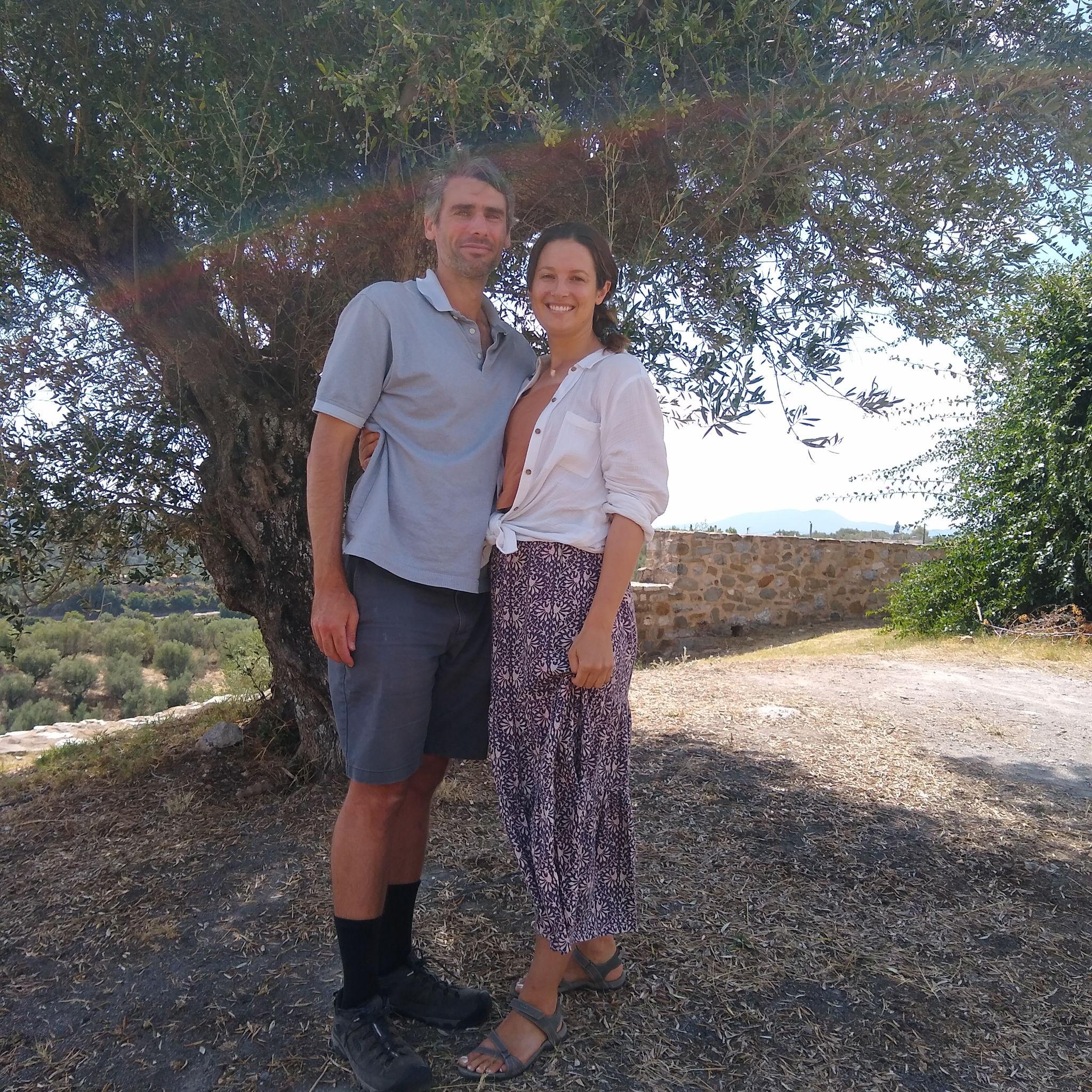 Tasting olive oil in Greece