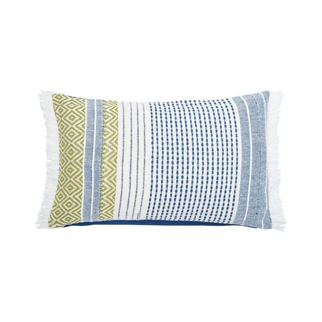 carol & frank 14" x 22" Berkley Citron Accent Pillow