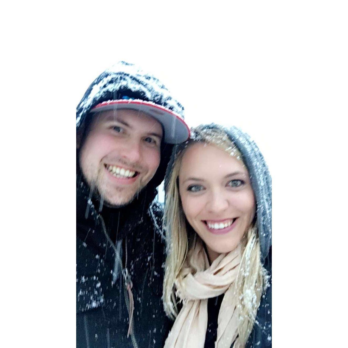 One of our first trips to Big Bear