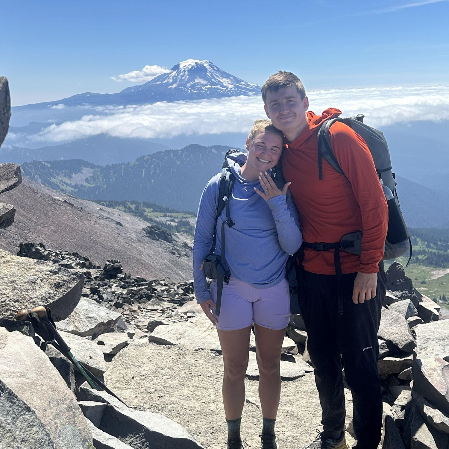Above the clouds, literally