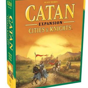 CATAN Cities & Knights Board Game Expansion - Enhance Your CATAN Experience with Intriguing New Challenges! Strategy Game for Family, Ages 12+, 3-4 Players, 90 Min Playtime, Made by CATAN Studio