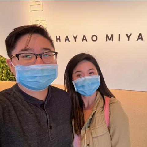 Got to see Hayao Miyazaki's exhibit!! One of Hannah's fave animators