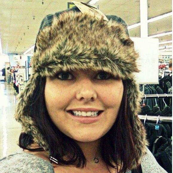 Trying on hats! We do this often based on my photos!