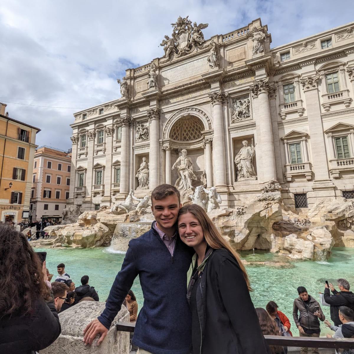 Trevi Fountain, Rome.