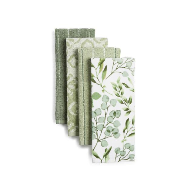 Jennifer Adams Tile Jacq Kitchen Towel Set, Set of 4
