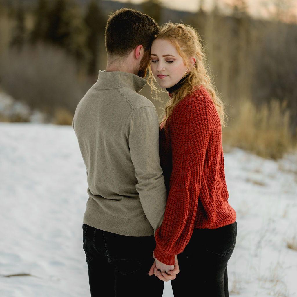 Couple's shoot with Keara (bridesmaid and sister-in-law) in November 2022.