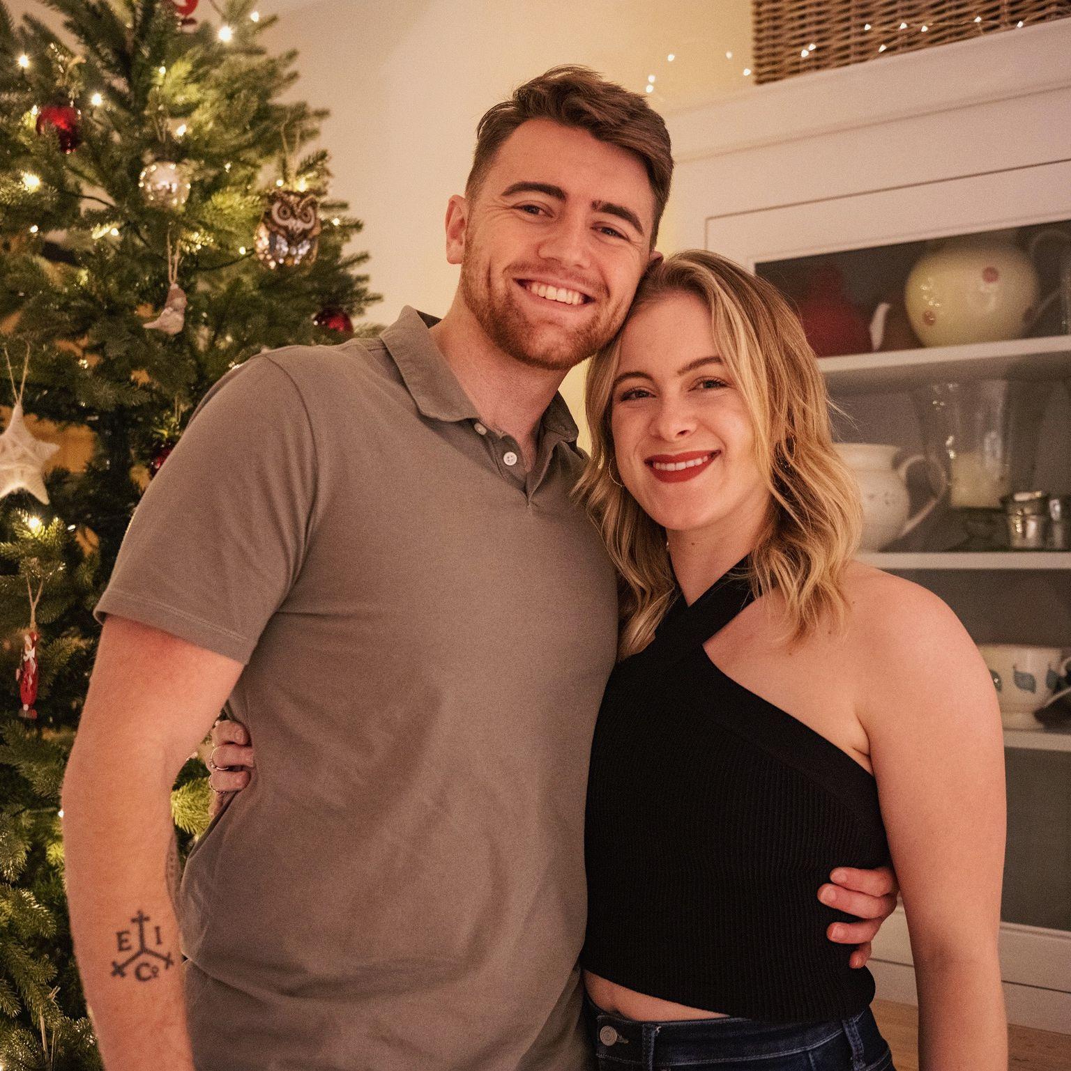 Spending Christmas at Elizabeth's family house in England