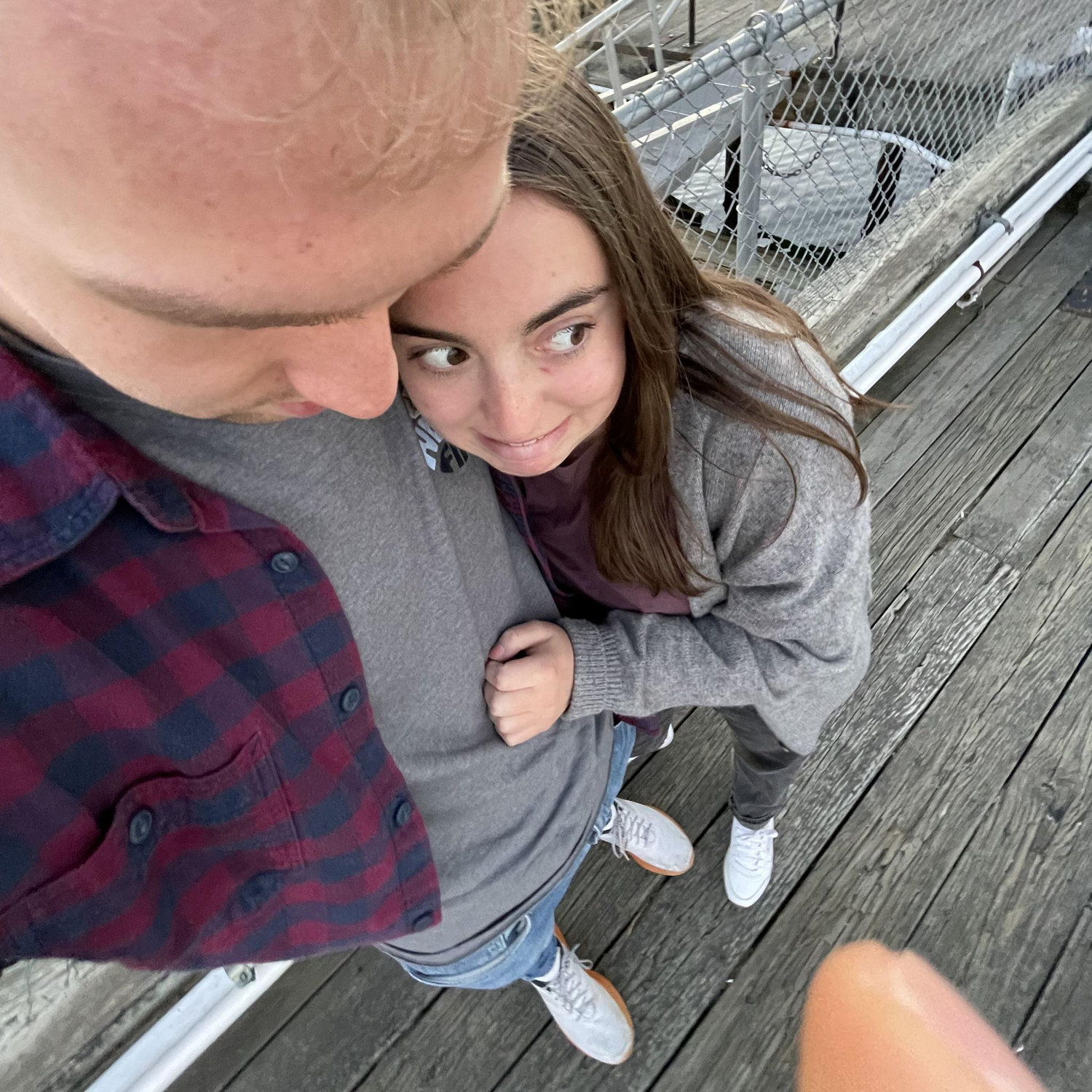 Why does Caroline look so much better than Alex in 0.5x?