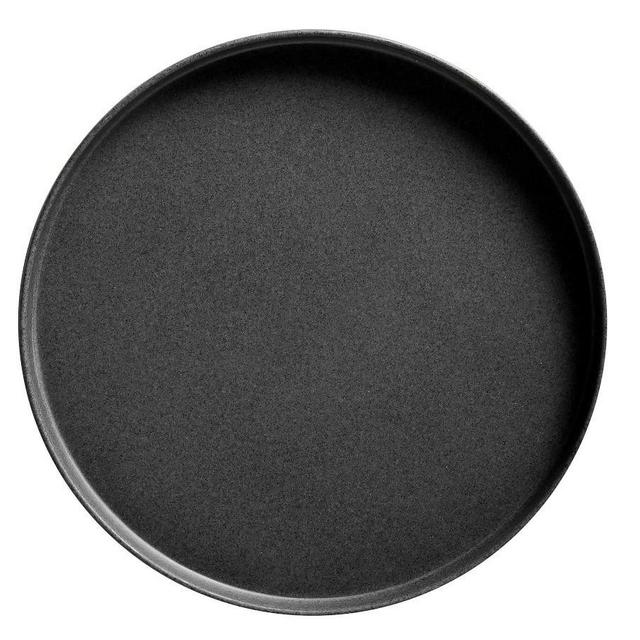 Mason Modern Melamine Dinner Plates, Set of 4 - Charcoal