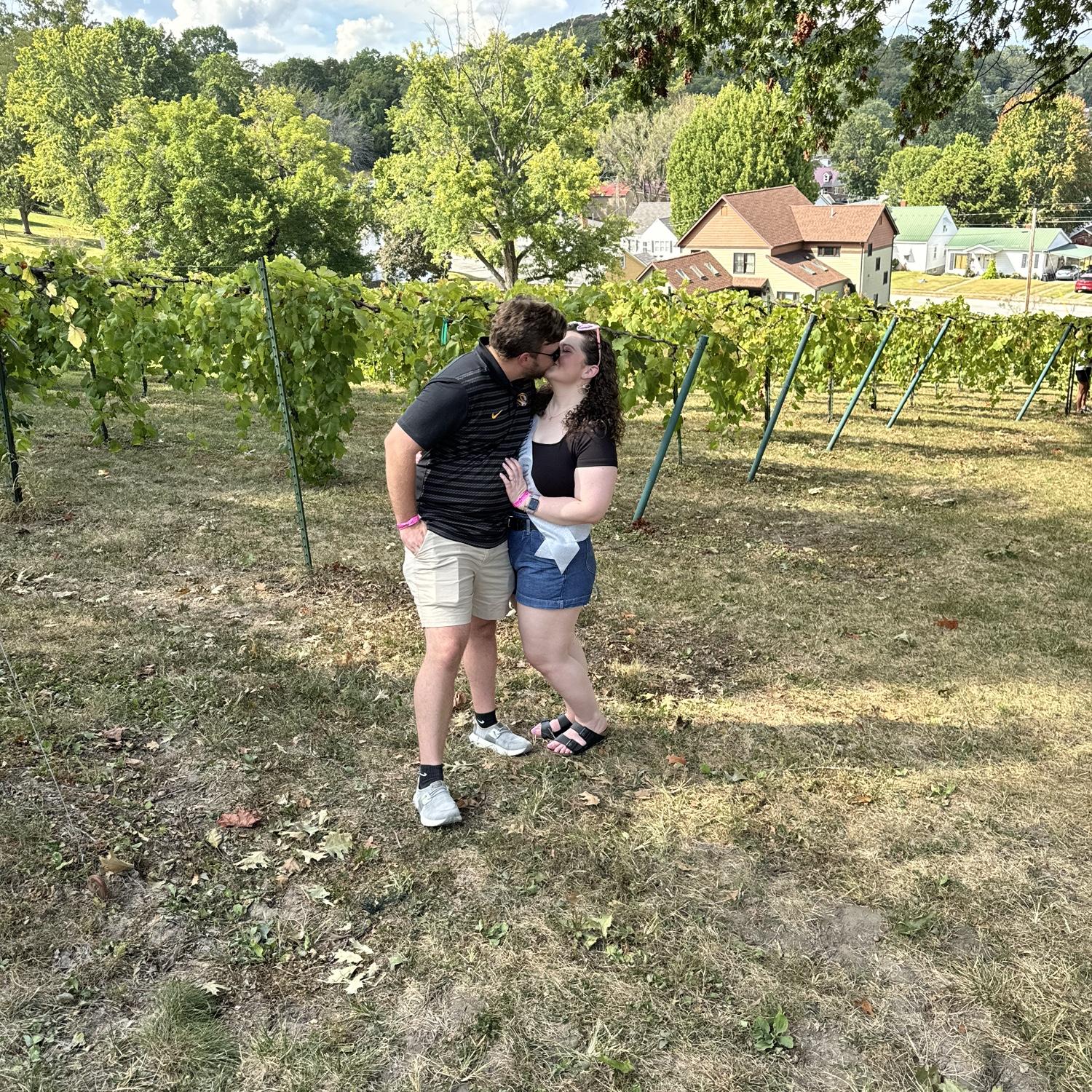 Another trip to Missouri Wine Country, this time for a surprise birthday weekend all planned by Jay!
