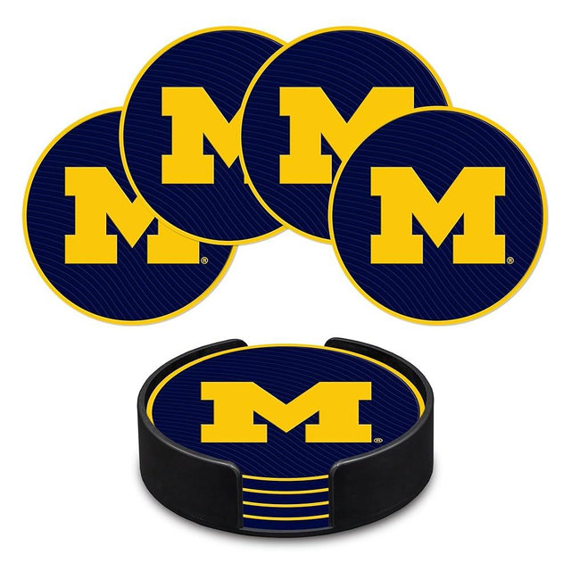 Rico Industries NCAA 4pack Coaster Set - Classic Favorites