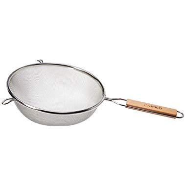 Winco MS3A-8S Strainer with Single Fine Mesh, 8-Inch Diameter