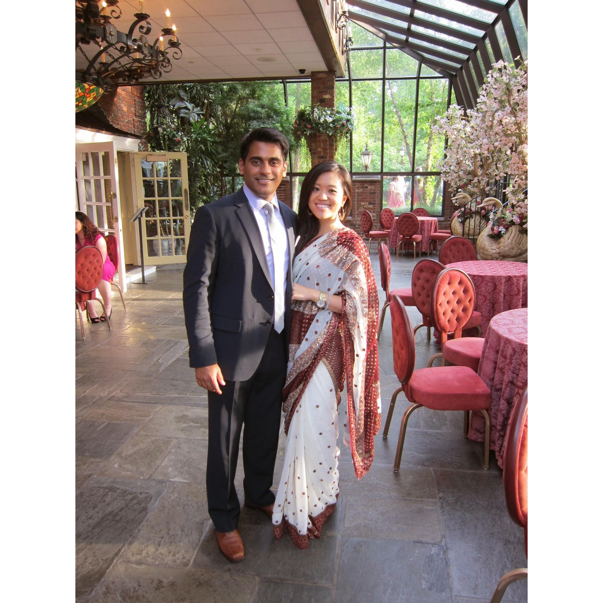 At Shalvi & Pinakin's wedding